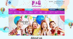 Desktop Screenshot of partyngifts.com