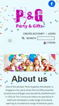 Mobile Screenshot of partyngifts.com